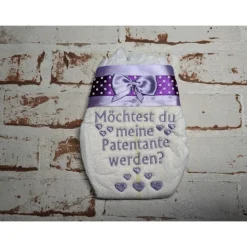 Möchtest du meine Patentante werden?