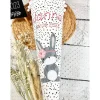 Mädchen Schultüte Hase Marie personalisiert aus Stoff bzw. Musselinstoff 70 cm