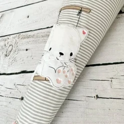 Mädchen Schultüte Katze Sissi aus Stoff personalisiert 70 cm