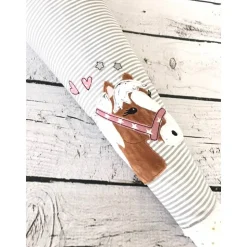 Mädchen Schultüte Pferd Lulu aus Stoff personalisiert 70 cm