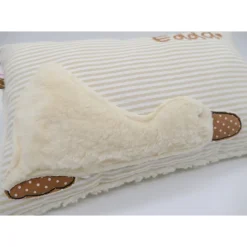 Mädchenkissen Jungenkissen Schmusekissen Kuschelkissen Ente Entchen mit gesticktem Namen