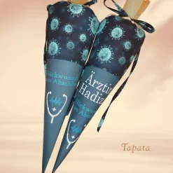 Medizinische Abschlusstüte (Doktor, Pflegeberuf etc.) - Personalisierbar mit Namen