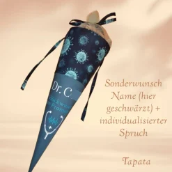 Medizinische Abschlusstüte (Doktor, Pflegeberuf etc.) - Personalisierbar mit Namen