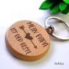 Mein Papa ist der Beste - Holz Schlüsselanhänger/personalisiert/Vatertag
