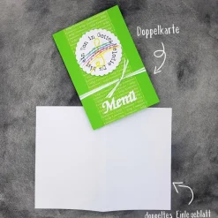 Menükarte Kommunion – Du bist ein Ton in Gottes Melodie