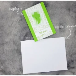 Menükarte Konfirmation, Kommunion & Firmung mit Kreuz