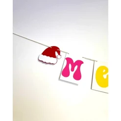 Merry Christmas Girlande/Frohe Weihnachten Girlande