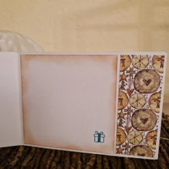 Merry Christmas Karte / Weihnachtskarte Holz / rustikale Weihnachtskarten / Festliche Weihnachtskarten / Xmas Grußkarte