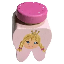 Milchzahndose Zahndose für Milchzähne Prinzessin Einhorn rosa