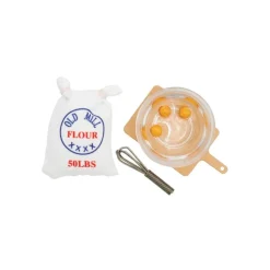 Mini Backset 4-teilig | Wichtelzubehör | Miniwelten gestalten