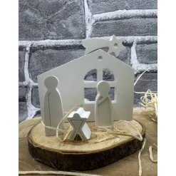 Mini Krippe | Weihnachten | Handgemacht | kleine Krippe