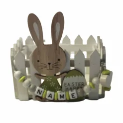 Mini Osterkorb Osternest Osterkiste mit Namen Junge oder Mädchen Tischdekoration