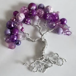 Mini Perlenbaum Geschenk/ Vatertag / Personalisierter Bilderrahmen / Lebensbaum /Geschenkidee Papa