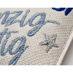 Mini Schokohülle / Geschenkidee / Gestickt / z.B. für Geldgeschenk