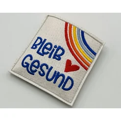 Mini Schokohülle / Geschenkidee / Gestickt / z.B. für Geldgeschenk