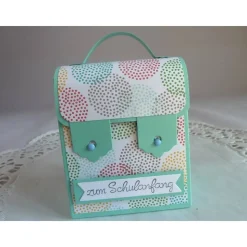Mini Schulranzen, erster Schultag, zum Schulanfang, Mitgebsel, Einladung,Verpackung, Geldgeschenkverpackung