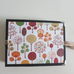 Minialbum - Leporello 14 x 11 cm Herbst