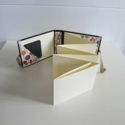 Minialbum - Leporello 14 x 11 cm Herbst