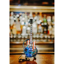 Miniatur Gitarre, Mini Gitarre, Deko Gitarre, Miniatur Gitarren, Deko Gitarren, Mini Gitarren, Puppen Gitarren, handgema