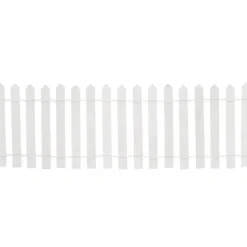 Miniatur Holzzaun weiß 25 cm | Zubehör Wichtelwelt