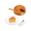 Miniatur Kuchen Set 6-teilig | Zubehör Wichteltür