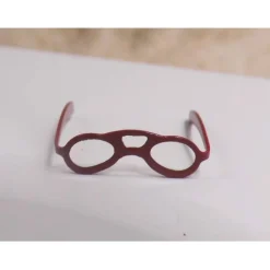 Miniatur Monitor, Telefon & Brille – Büro Deko Set für Wichtelbüro & Home Office Basteln