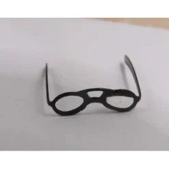 Miniatur Monitor, Telefon & Brille – Büro Deko Set für Wichtelbüro & Home Office Basteln