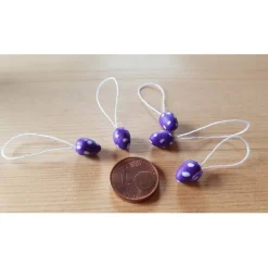 Miniatur Ostereier zum Hängen – handmodelliert für Puppenstube 1:12, Wichtel & Puppenhaus Deko