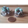 Miniatur Weihnachts-Gugelhupf für Wichteltür – Handgemachtes Wichtelzubehör 1:12 aus Polymer Clay