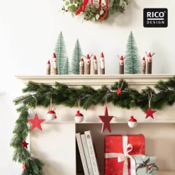 Miniaturtanne grün 9 cm | Zubehör Miniwelten | Wichteltür