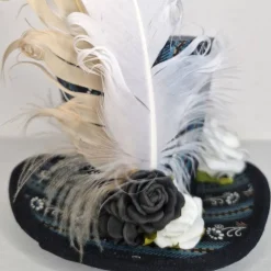 Mini-Hütchen - Oktoberfest Fascinator Hochzeit Dirndl Breze