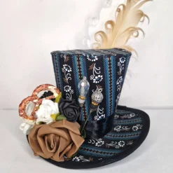 Mini-Hütchen - Oktoberfest Fascinator Hochzeit Dirndl Breze