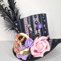 Mini-Hütchen - Oktoberfest Fascinator Hochzeit Dirndl Breze
