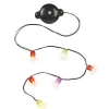 Mini-LED Lichterkette, Bunt mit Knopfbatterie