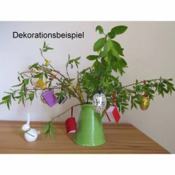 Mini-Notizbuch, Dekoration, sonnenschein-gelb, Minibuch, handgefertigt