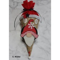 Mini-Schultüte „Motivauswahl Weihnachtszeit", Geschenkverpackung