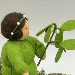 Mistel - Jahreszeitentisch  - Winter - Blumenkinder - Weihnachtsdeko