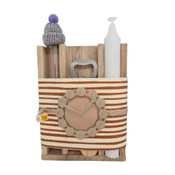 Männergeschenk Gutschein personalisierter Flaschenöffner Kerze Reagenzglas als Wunscherfüller