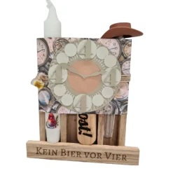 Männergeschenk Gutschein personalisierter Flaschenöffner Kerze Reagenzglas als Wunscherfüller