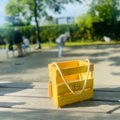 Männerhandtasche 6er natur, Bierträger, Vatertag, Geschenk, Flaschenträger, Grillabend, Party