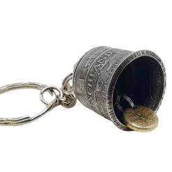 Münzglocke aus 1 und 2 DM Münzen