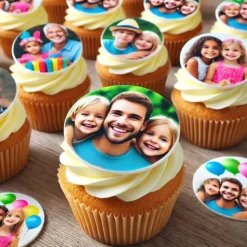 Muffinaufleger mit eigenen Bildern(Ø 5 cm)