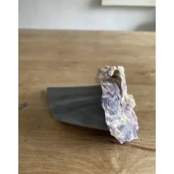 Muschel Segelschiff mit Spruch, kleines Geschenk für Meerliebhaber, Segelboot als Dekoration