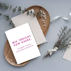 Mutmacher Karte Brustkrebs – Aufmunterung bei Chemotherapie, Geschenk für Mama, Schwester, Freundin