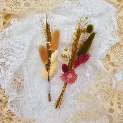 Mutter Tochter Geschenk | Dankeschön Mama | Glück ist eine Mama wie dich zu haben | Türkranz aus Trockenblumen