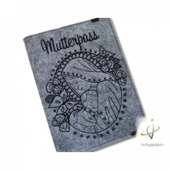 Mutterpasshülle Filz, Mutterpass Hülle, Babybauch, Schwangerschaft, Werdende Mama, Mutterpass, Geschenk Schwangerschaft,