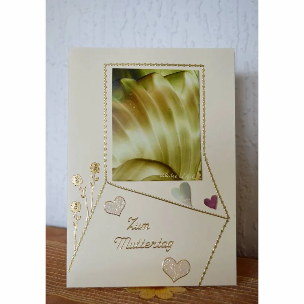 Muttertag – Grußkarte mit Original Malerei – Design  Ulrike Kröll