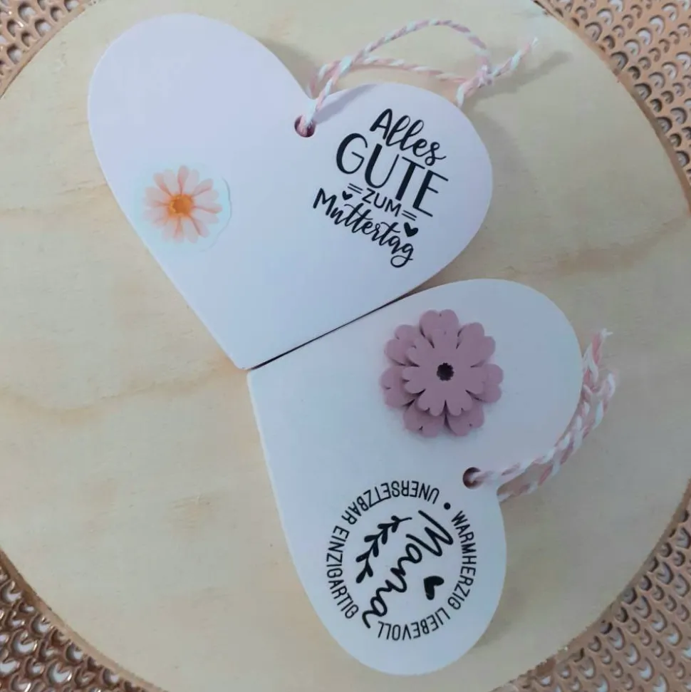Muttertag | Herz | Anhänger | Dekoration | Deko | Geschenk