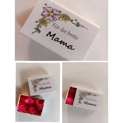 Muttertag in der Streichholzschachtel  Für die beste Mama