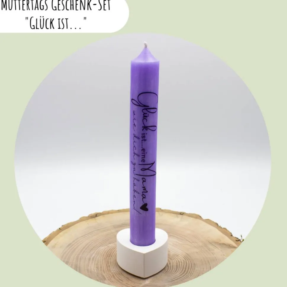 Muttertags Geschenk-Set „Glück ist…“ | Muttertag | Geschenkidee | Geschenkset | Aufmerksamkeit | Mitbringsel